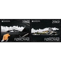 FØ 1019-1020 Postfrisk serie med højværdi