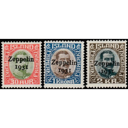 ISL 0147-0149 Ustemplet serie ZEPPELIN