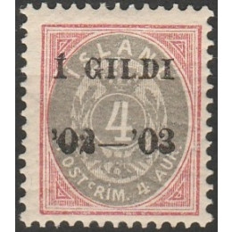 ISL 0025 Ustemplet 4 aur Gildi tk 12