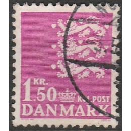 DK 0405x Stemplet 1,50 kr. m. god Variant