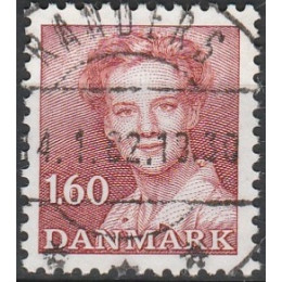 DK 0743 LUX/PRAGT stemplet (RANDERS) 1,60 kr