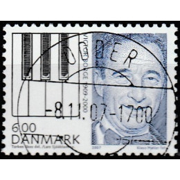 DK 1519 PRAGT/LUX stemplet (ODDER) 6 kr.