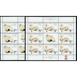 GR 0470-0471 Postfrisk sæt Småark nr. 9 + 10