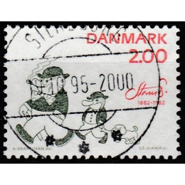 DK 0762 LUX/FLOT stemplet (SILKEBORG) 2 kr.