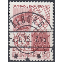 DK 0583 LUX stemplet (ÅLBORG) 1,30 kr