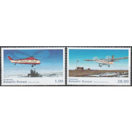 GR 656-657 Postfrisk serie Fly