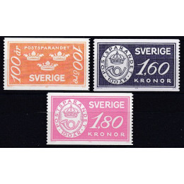 SV - 1261-1263 Postfrisk serie