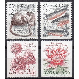 SV - 1310-1313 Postfrisk serie