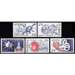 SV - 1295-1299 Postfrisk serie