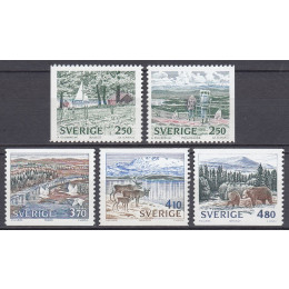 SV - 1534-1538 Postfrisk serie