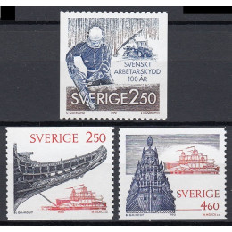 SV - 1550-1552 Postfriske serier