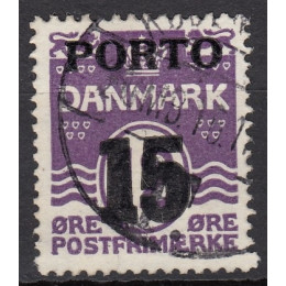 DK PO 32 Stemplet provisorie portomærke
