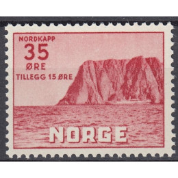 NO  0423 Postfrisk 35 øre Nordkap