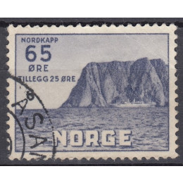 NO  0424 Stemplet 65 øre Nordkap