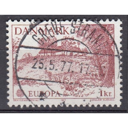 DK 0635 LUX stemplet (GREVE STRAND) 1 kr