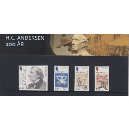 DK souvenirmappe nr. 061 - H.C. Andersen 200 år