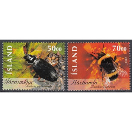 ISL 1060-1061 Postfrisk serie Insekter