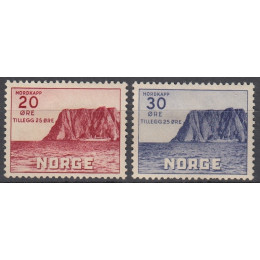 NO  0199-0200 Ustemplet serie Nordkap II