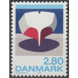 DK 0845x Postfrisk 2,80 kr. m. god VARIANT