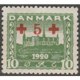 DK 0120 Postfrisk provisorie