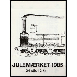 DK JUL 1985 Postfrisk hæfte med miniark