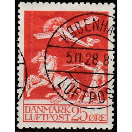DK 0146 FLOT stemplet Gl. Luftpost - se beskr.