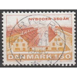 DK 0726 LUX/PRAGT stemplet (BIRKERØD) 1,60 kr