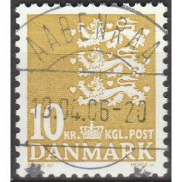 DK 0622a PRAGT stemplet (AABENRAA) 10 kr.