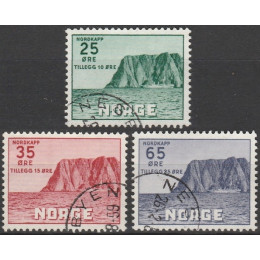 NO  0422-0424 Stemplet serie Nordkapp