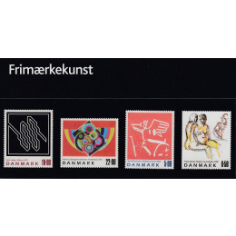 DK Souvenirmappe nr. 049 - Frimærkekunst