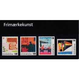 DK souvenirmappe nr. 062 - Frimærkekunst