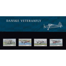 DK souvenirmappe nr. 068 - Danske Veteranfly
