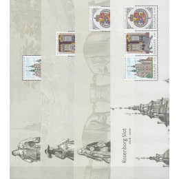 DK 1466-1469 Postfrisk sæt miniark fra PRH 04