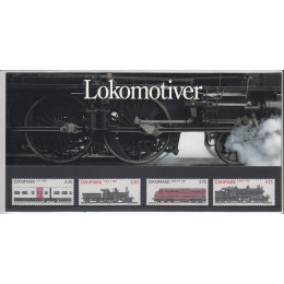 DK souvenirmappe nr. 004 - Lokomotiver