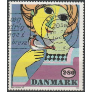 DK 0849y Pænt Stemplet 2,80 kr. m. god VARIANT
