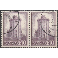 DK 0273x Stemplet parstykke med VARIANT - Bomben