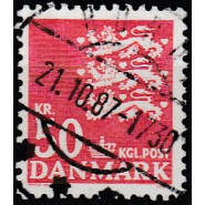 DK 0824 FLOT/Pænt stemplet 50 kr