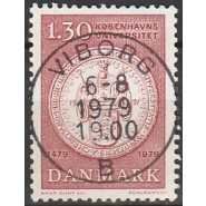 DK 0673 PRAGT stemplet (VIBORG) 1,30 kr
