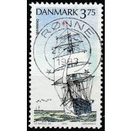 DK 1045 LUX/PRAGT stemplet (RØNNE) 3,75 kr