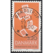 DK 0951 PRAGT stemplet (BRÆDSTRUP) 3,20 kr
