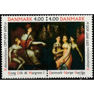 DK 1150-1151 LUX/PRAGT stemplet (BIRKERØD) parstykke