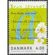 DK 1281 LUX stemplet (M-SJÆL) 4 kr.