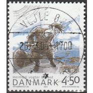 DK 1384 PRAGT stemplet (VEJLE) 4,50 kr.