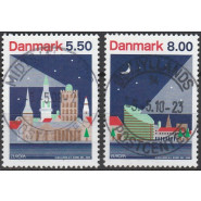 DK 1576-1577 LUX/FLOT stemplet serie