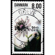 DK 1665 LUX/PRAGT stemplet (GREVE) 8 kr.