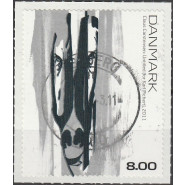 DK 1650E stemplet 8 kr.