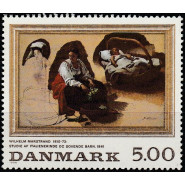 DK 1081x Postfrisk 5 kr m. god VARIANT