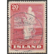 ISL 0195 LUX/FLOT stemplet AKUREYRI