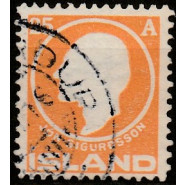 ISL 0068 Pænt stemplet 25 aur