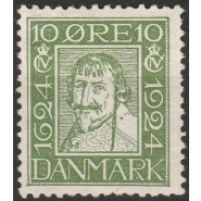 DK 0133x Ustemplet 10 øre m. god VARIANT